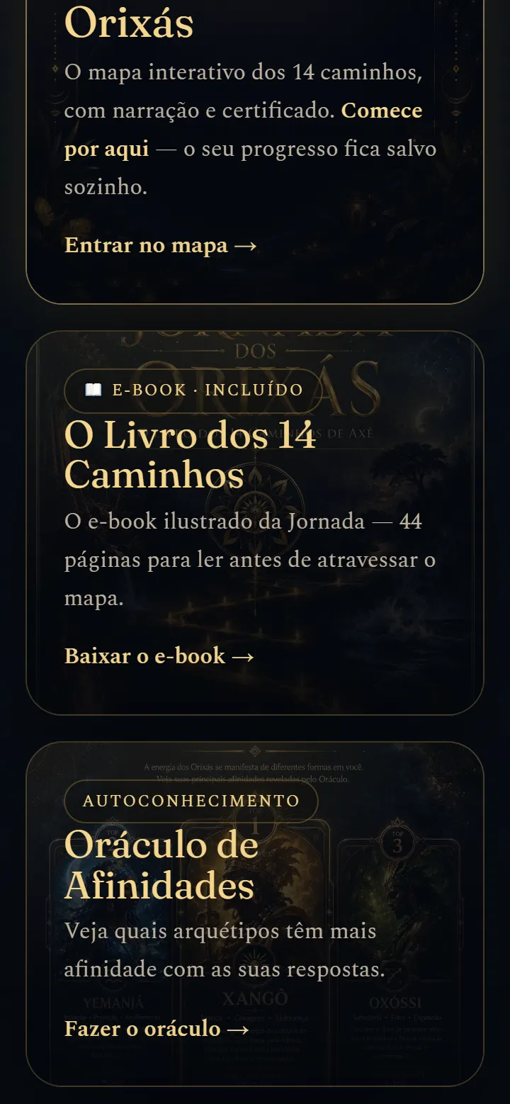 A área de membros